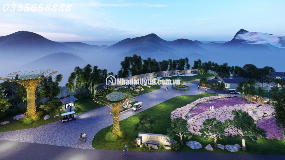 Biệt thự Takara Hoà Bình Resort - Siêu phẩm duy nhất lòng hồ Hoà Bình